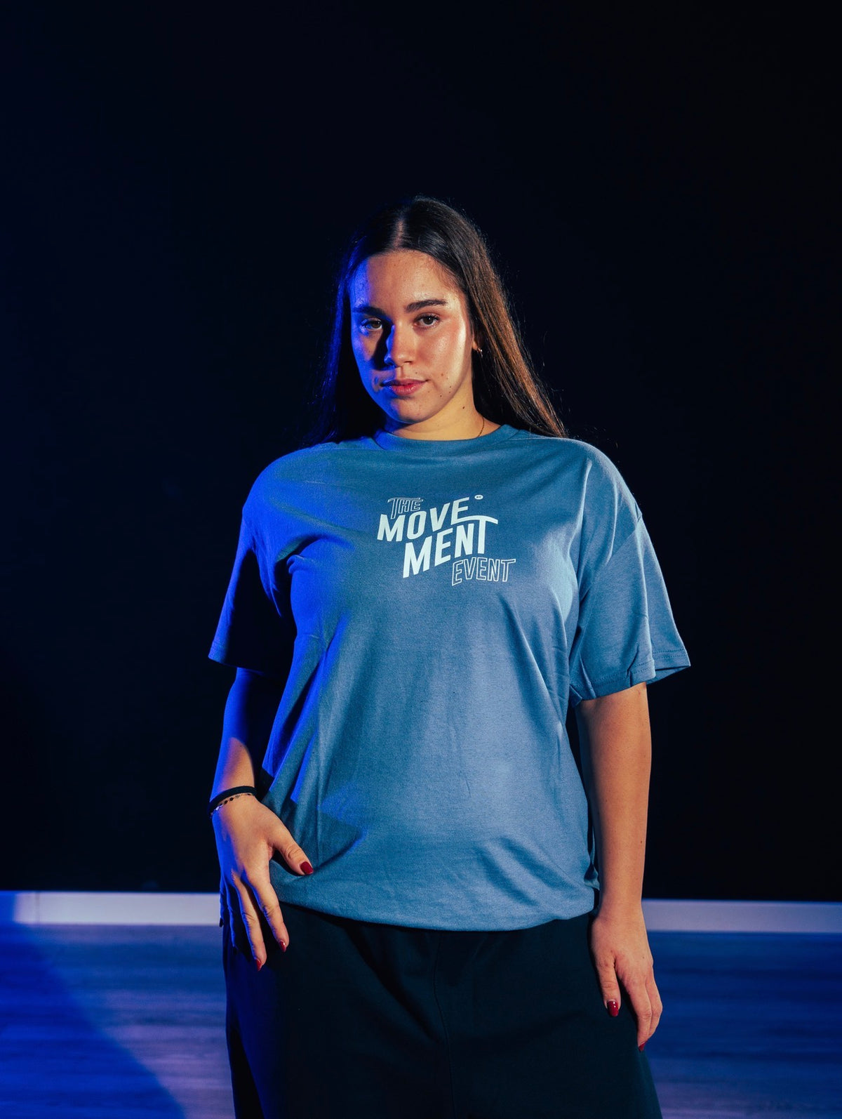 CAMISETA AZUL POKER THE MOVEMENT