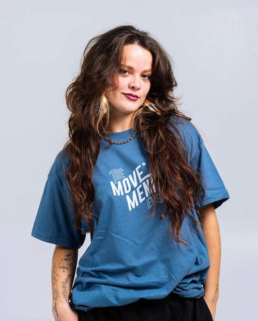 CAMISETA AZUL POKER THE MOVEMENT